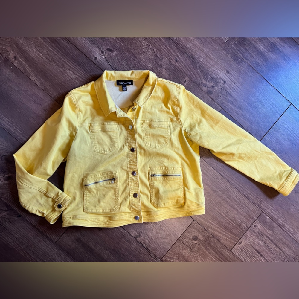 Bright yellow jacket